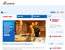 Tablet Screenshot of carnival-news.com